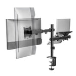 Soporte de escritorio Ewent ew1519 para monitor hasta 34 pulgadas y portátil hasta 15.6 pulgadas carga maxima 9kg