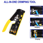 Crimpadora Ewent ew9006 para cat.5e - cat.6 - cat.6a - cat.7 - rj11 - rj12