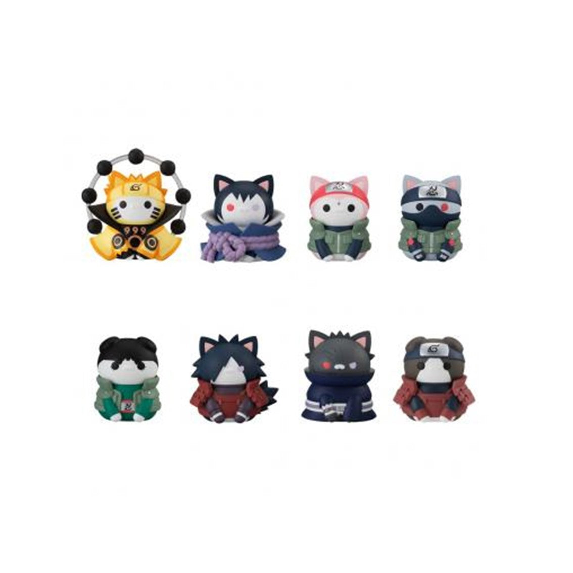 Figura Megahouse naruto megacat last battle 1 unidad aleatoria