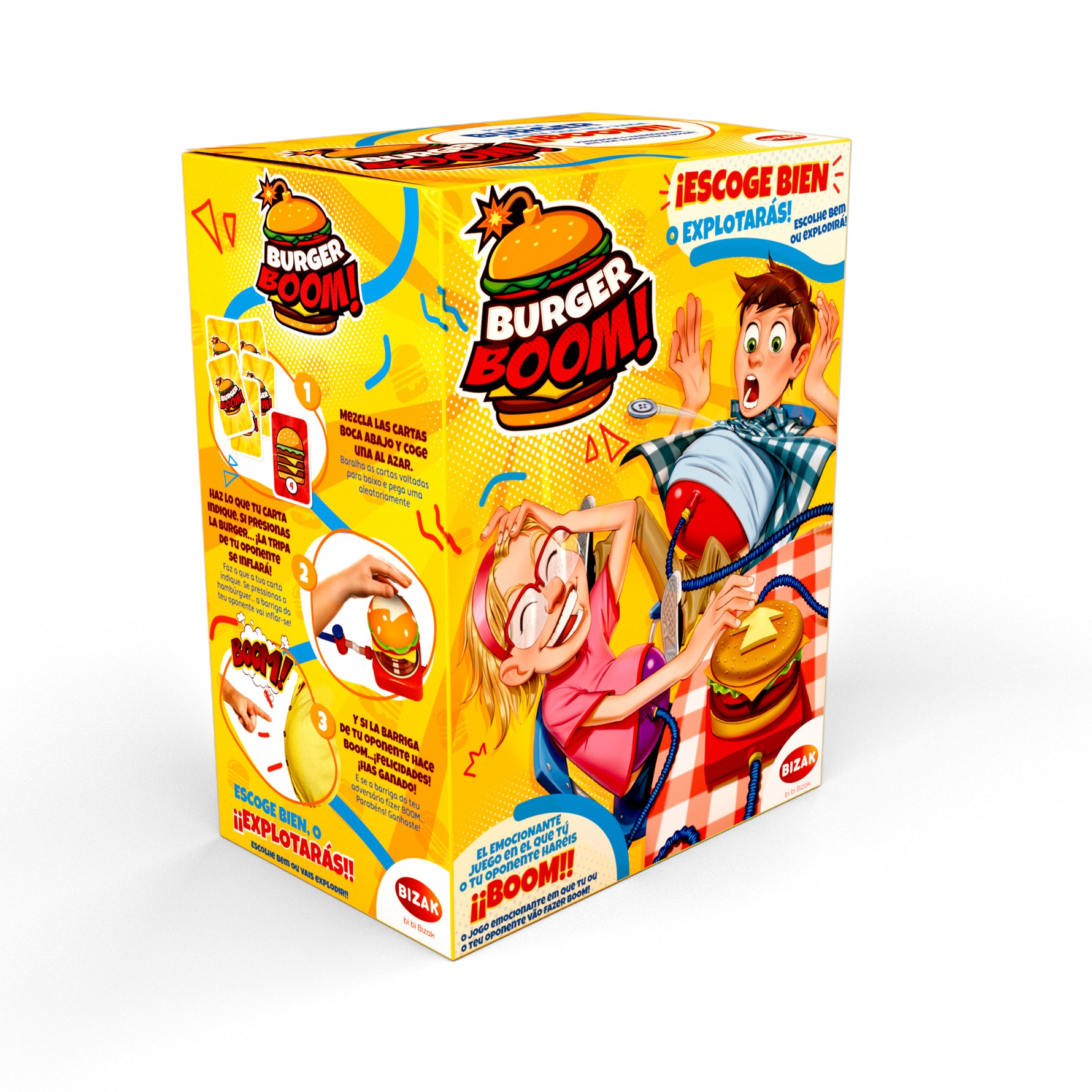 Juego mesa bizak burger boom