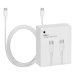 Cable original Apple iphone usb tipo c a usb tipo c -  2 m - blanco