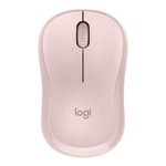Mouse ratón Logitech m240 óptico bluetooth silent rosado