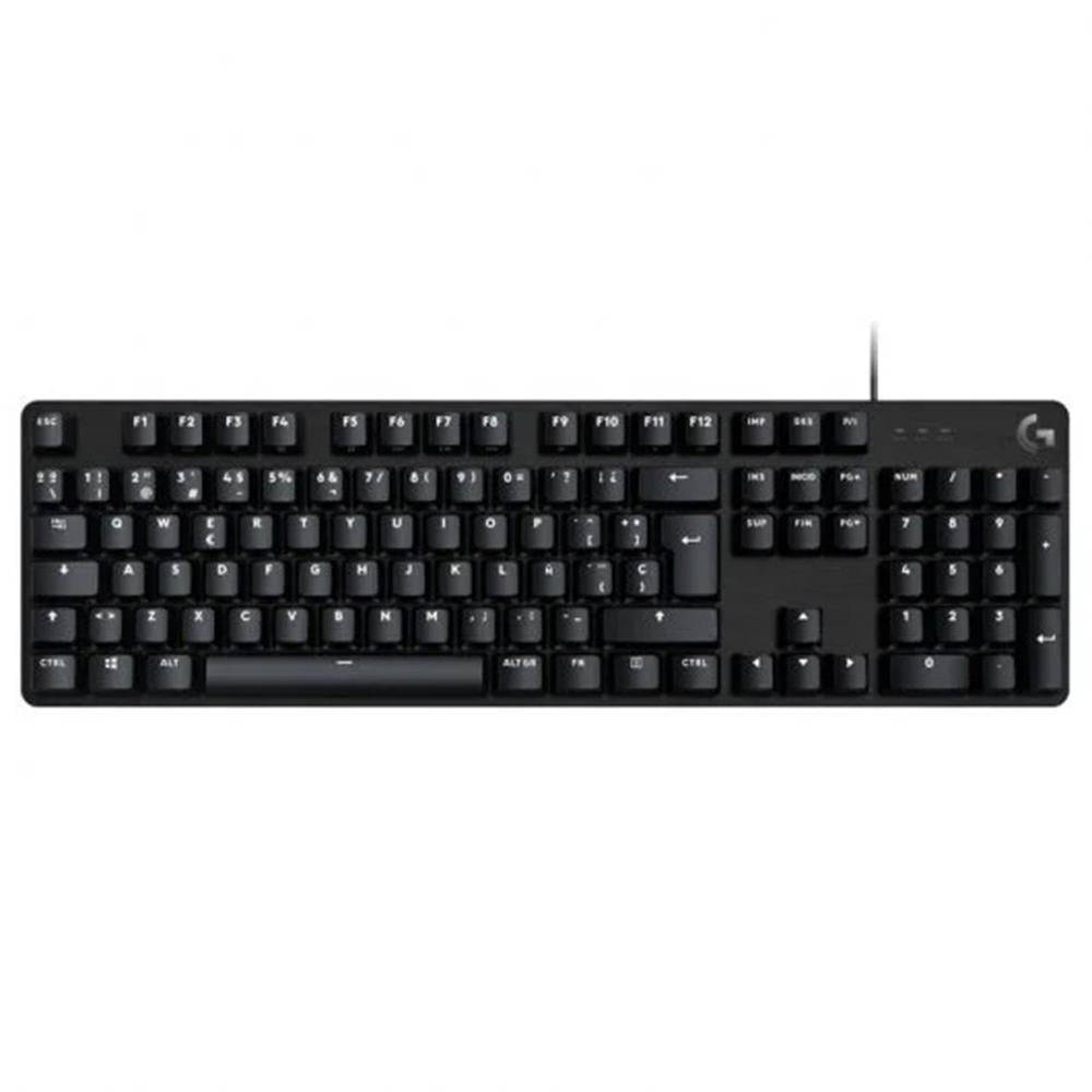 Teclado gaming Logitech g413 se mecanico USB negro
