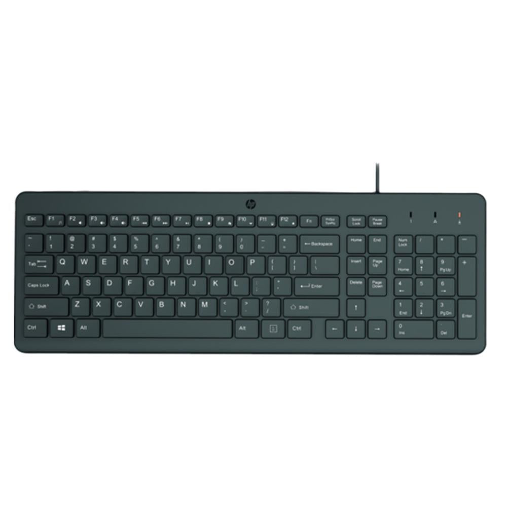 Teclado HP 150 con cable usb
