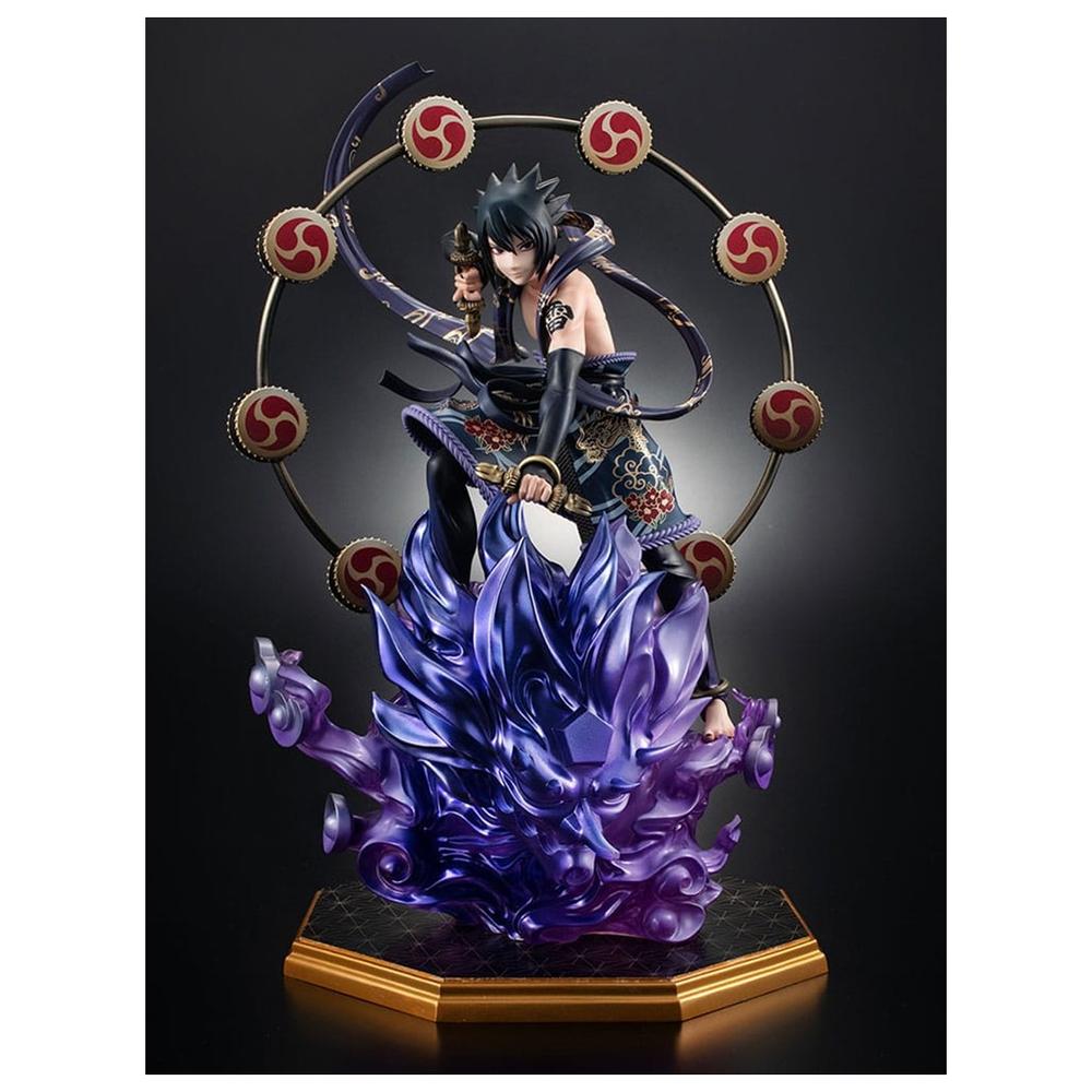 Figura Megahouse gem series naruto shippuden sasuke dios del trueno