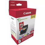 Multipack canon cli - 551xl b - c - m - y + 50 hojas papel fotografico