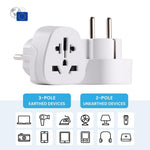 Enchufe universal Ewent ew1480 eu - usa - uk - aus - china a europa schuko