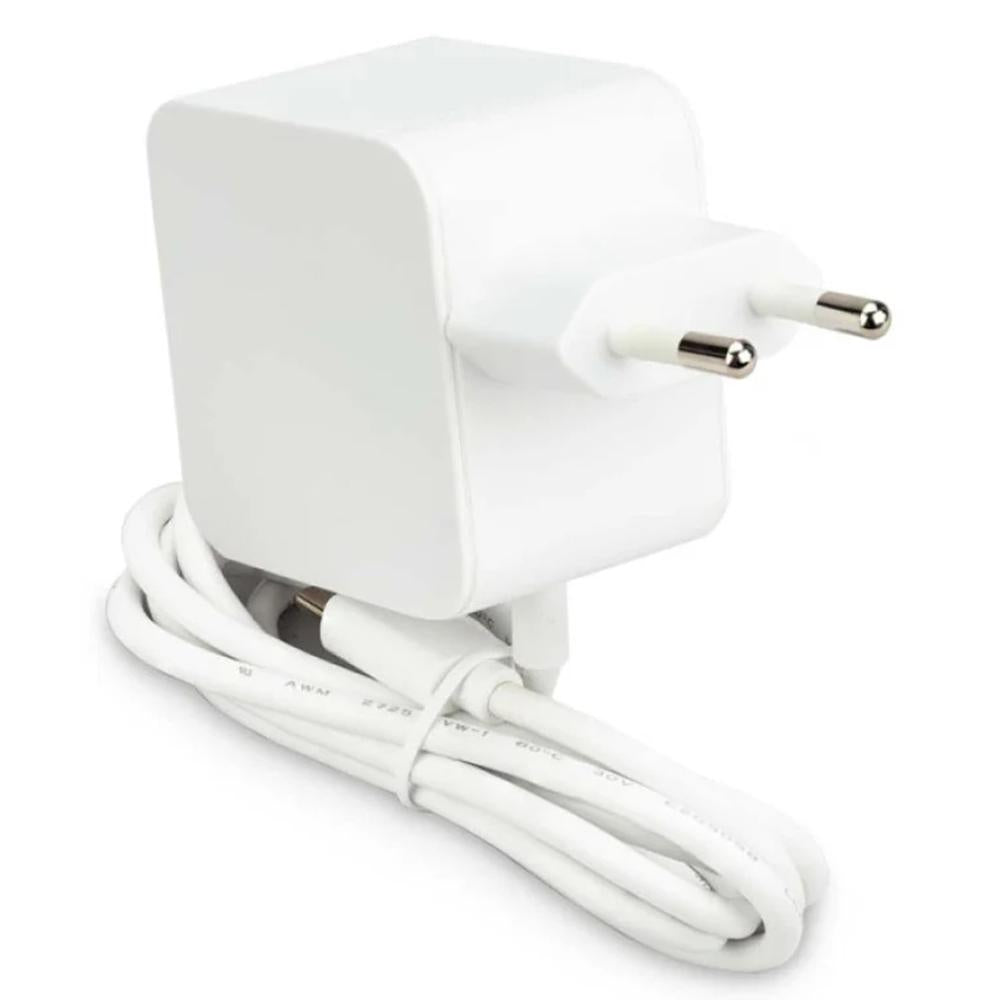 Fuente de alimentación cargador raspberry pi 5 usb c 27 w color blanco