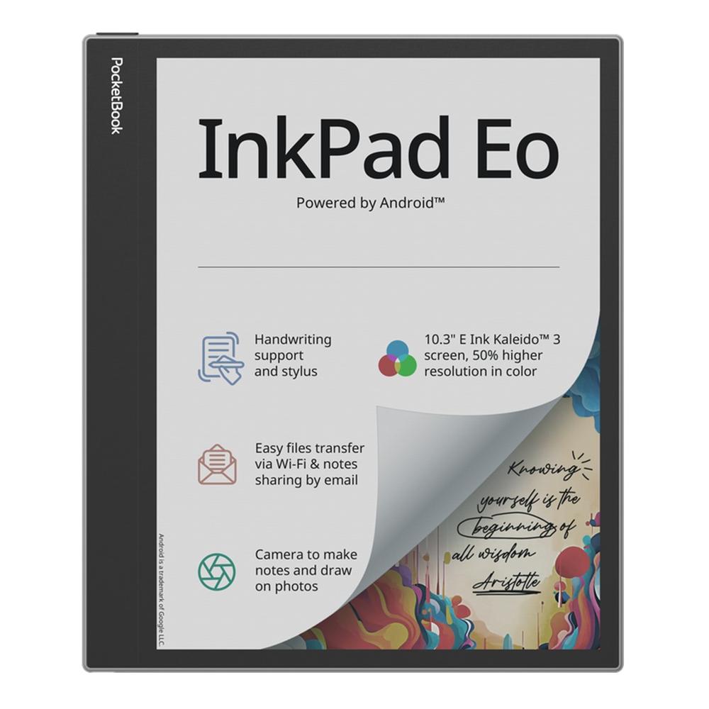 E - note pocketbook inkpad eo ereader 10.3 pulgadas 64gb gris niebla - mist grey