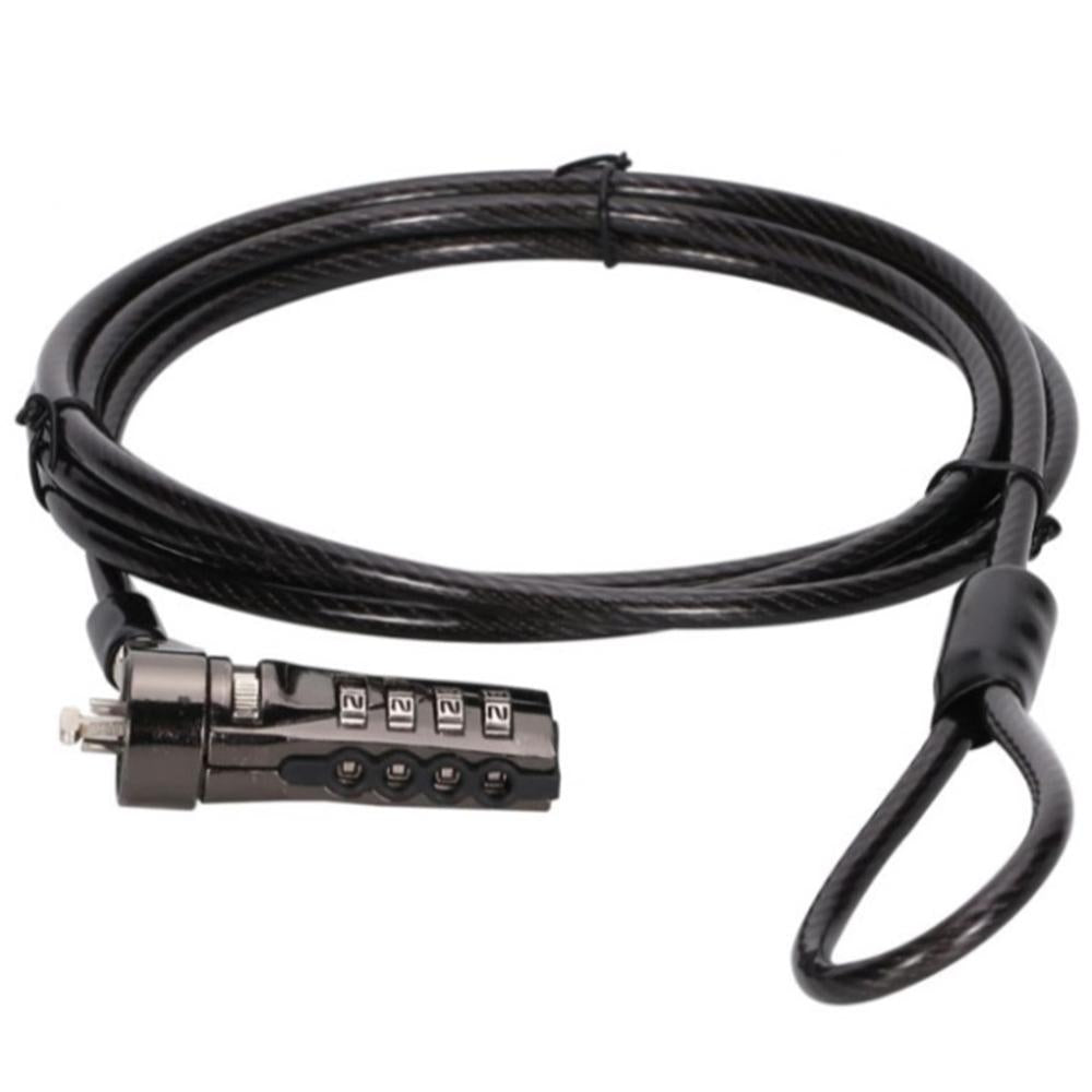 Cable seguridad Conceptronic combinación 4 digitos para portátiles 1.8m