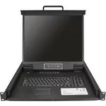 Consola kvm 16 puertos startech for server rack · rackmount lcd · 48.26 cm