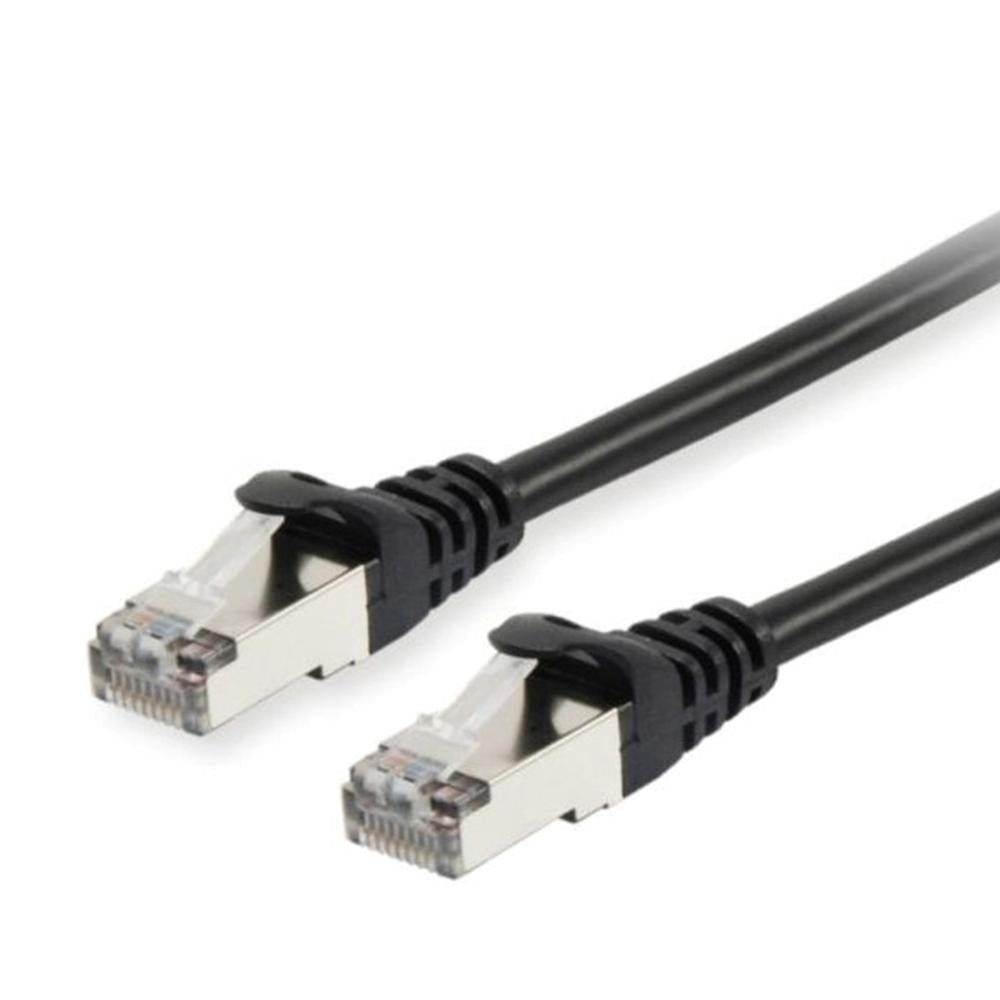 Cable de red Equip latiguillo RJ45 s ftp cat6a Negro #negro