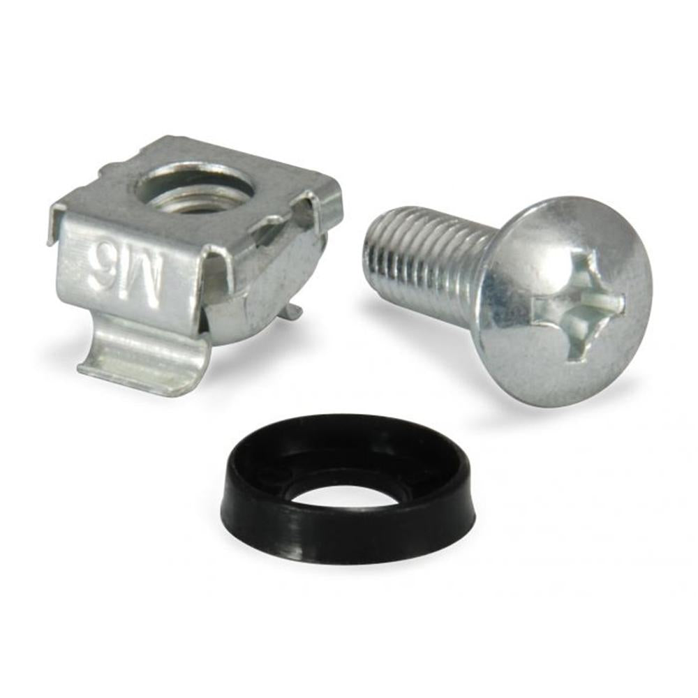 Kit tornilleria m6 equip para armario rack 19 pulgadas 4uds