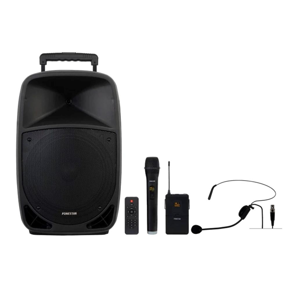 Altavoz portatil con microfono fonestar malibu - 312