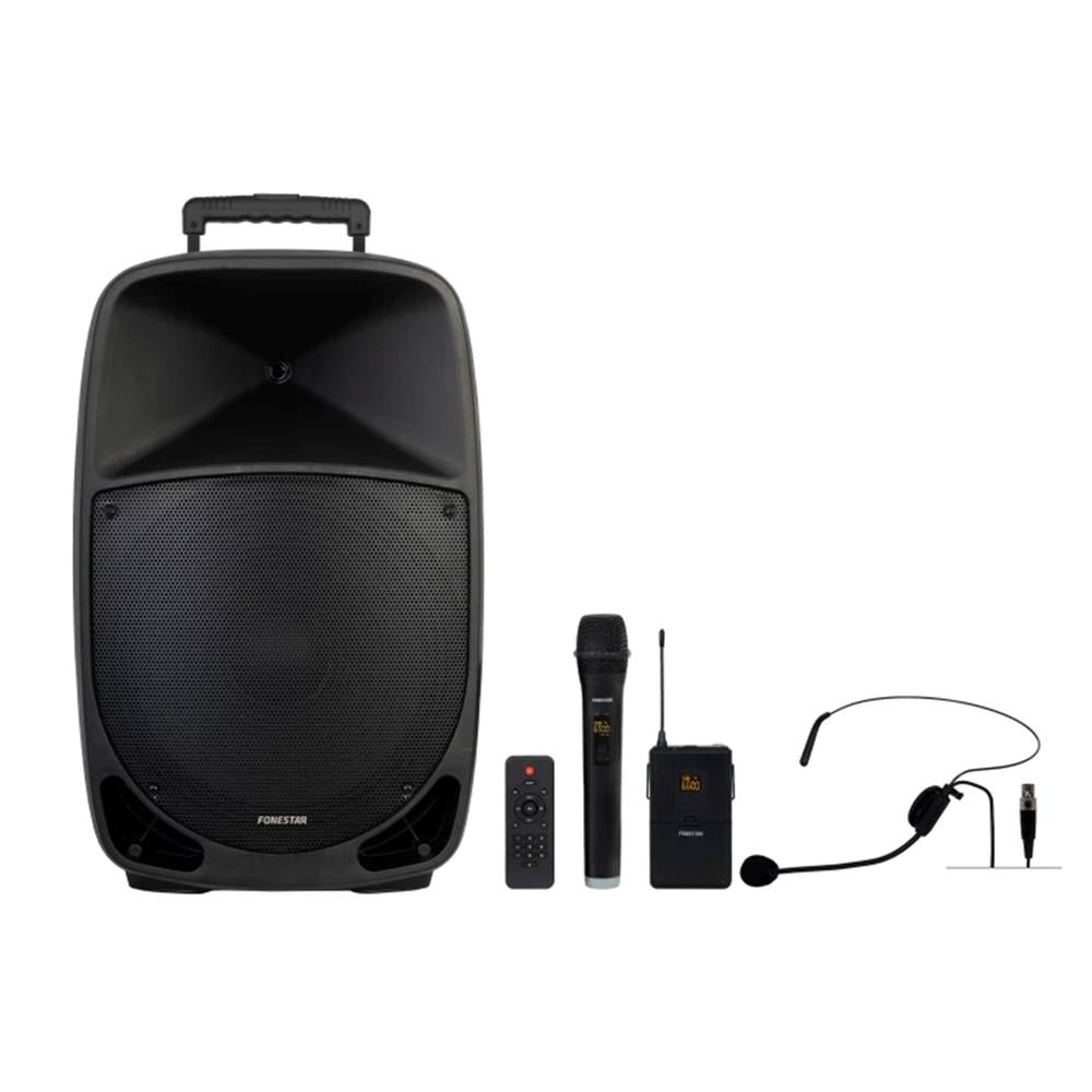 Altavoz portatil con microfono fonestar malibu - 315