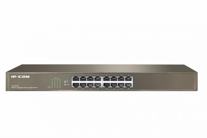 Ip - com networks g1016g switch no administrado l2 gigabit ethernet (10 - 100 - 1000) 1u bronce