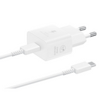 Cargador Samsung ep - t2510xwegeu USB tipo c blanco 25w cable incluido