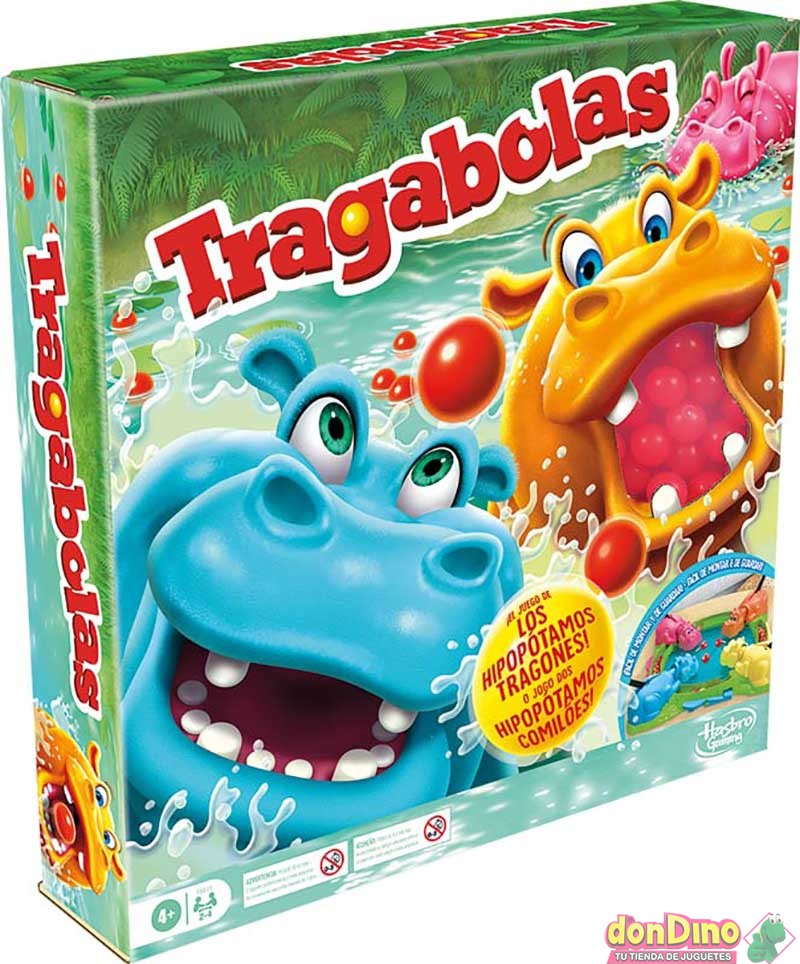 Juego mesa hasbro tragabolas los tipopótamos