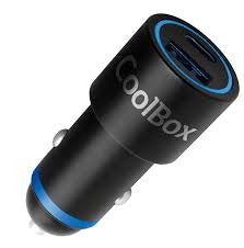 Cargador usb coche coolbox 45w usb