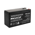 Batería Phasak PHB 1209 compatible con SAI/UPS PHASAK según especificaciones