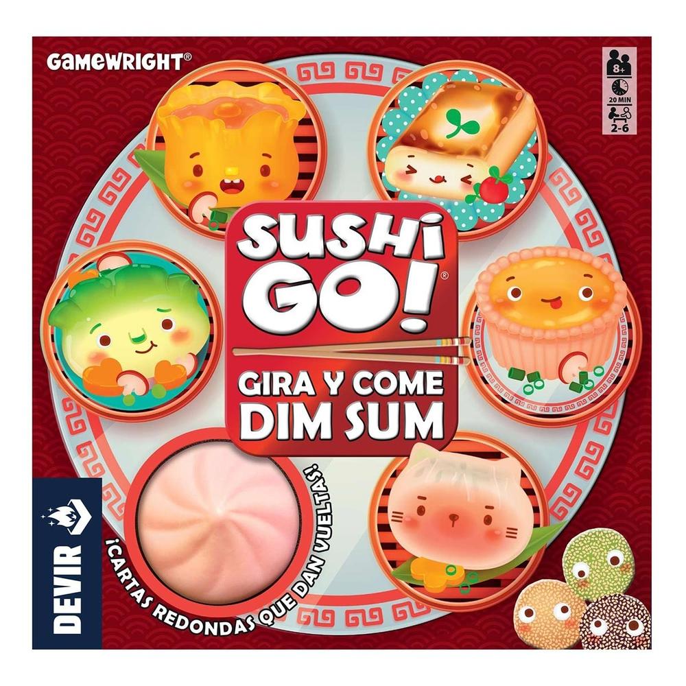 Juego mesa sushi go gira y