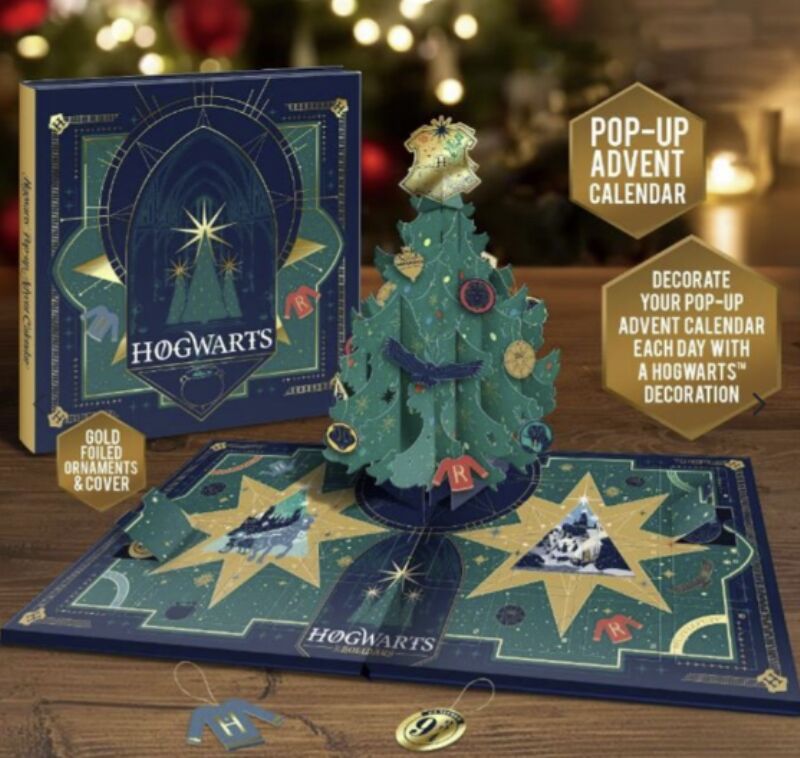 Calendario de adviento Paladone harry potter pop up 24 días