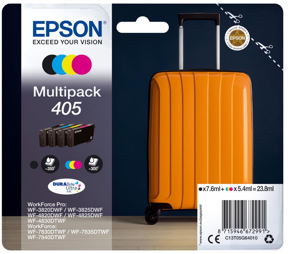 Multipack epson 4 - colours 405 durabrite ultra