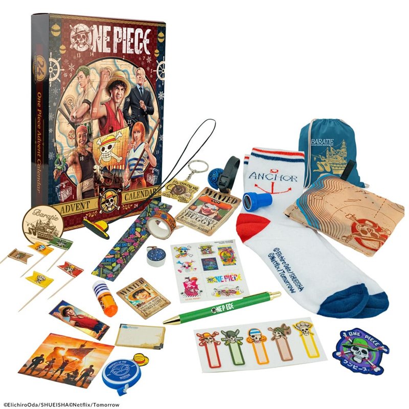 Calendario de adviento one piece