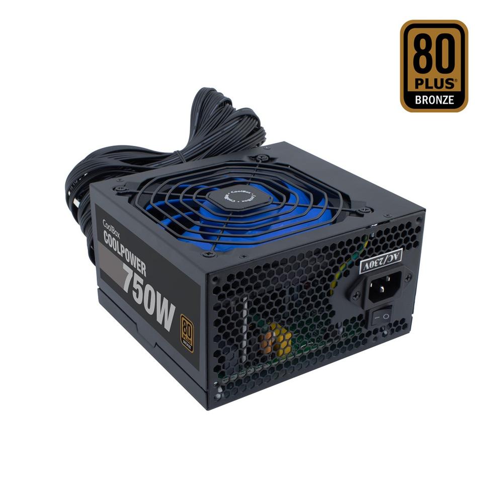 Fuente de alimentación Coolbox coolpower gaming ATX 750w