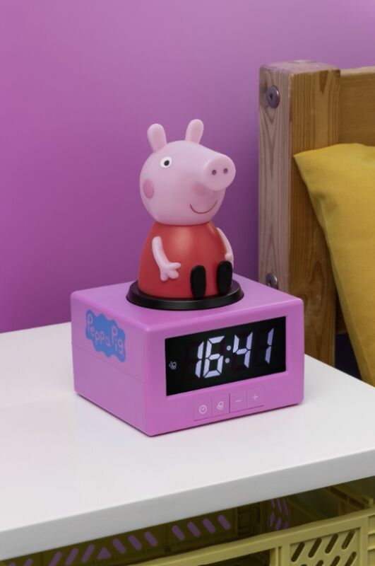 Reloj despertador paladone peppa pig con