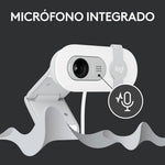 Webcam logitech brio 100 blanco full hd -  usb