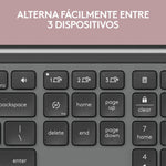 Teclado logitech k950 inalambrico negro