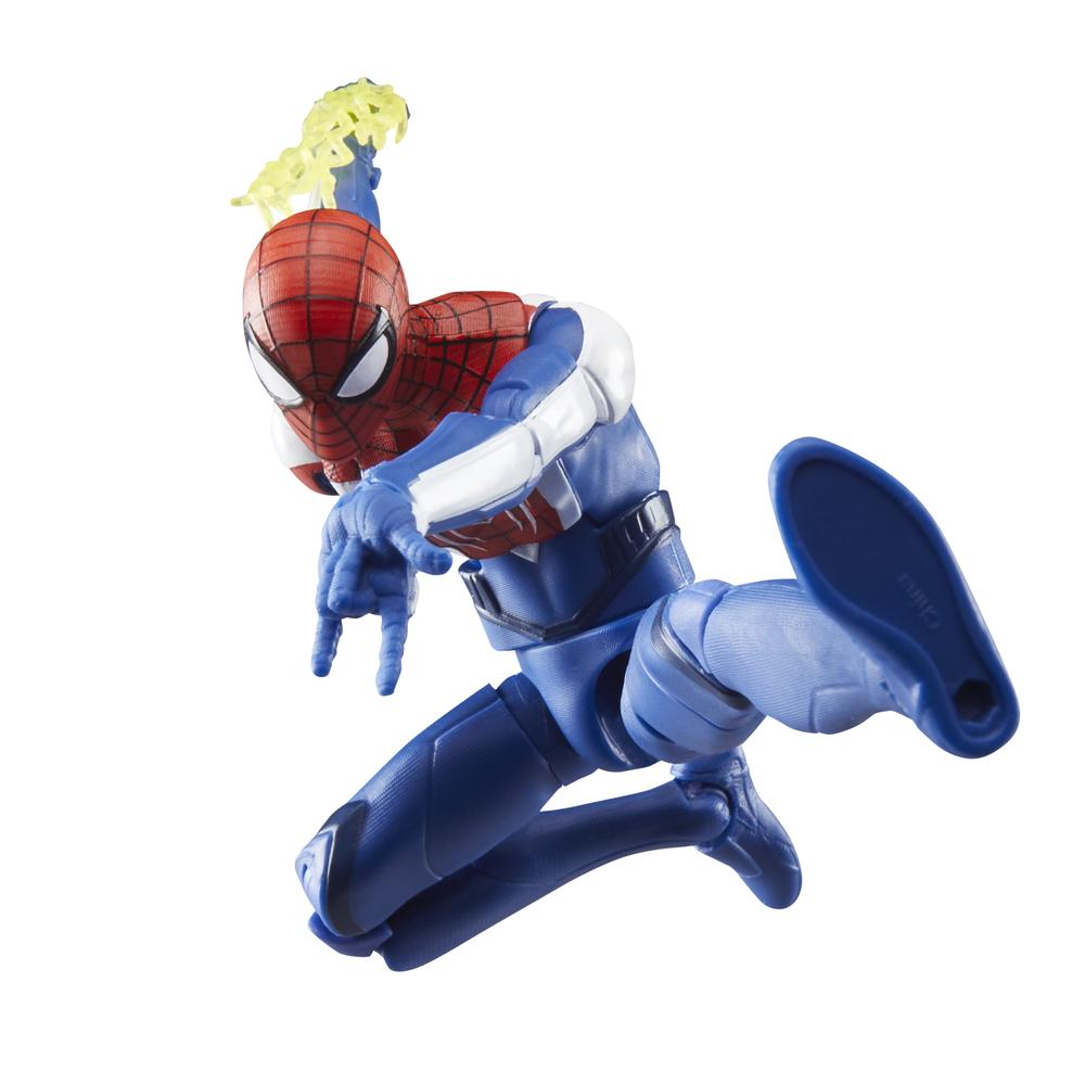 Figura hasbro marvel legends series spider - man 2 miles morales (upgraded suit style)
