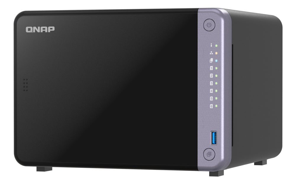 Servidor nas qnap ts - 632x - 4g 6 bahias