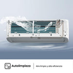 Aire acondicionado split 1x1 hisense inverter 2924 frig - h 3268 kcal - h wifi