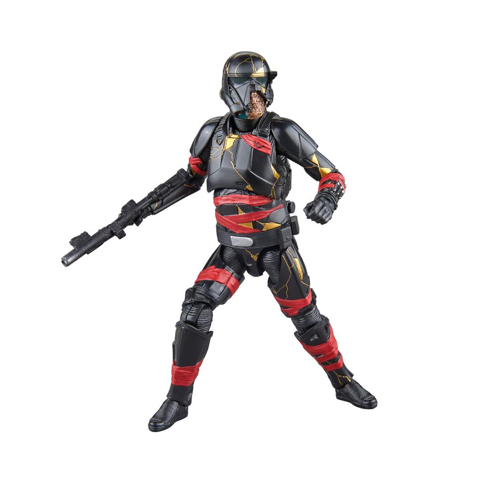 Figura hasbro star wars the black series ahsoka night trooper
