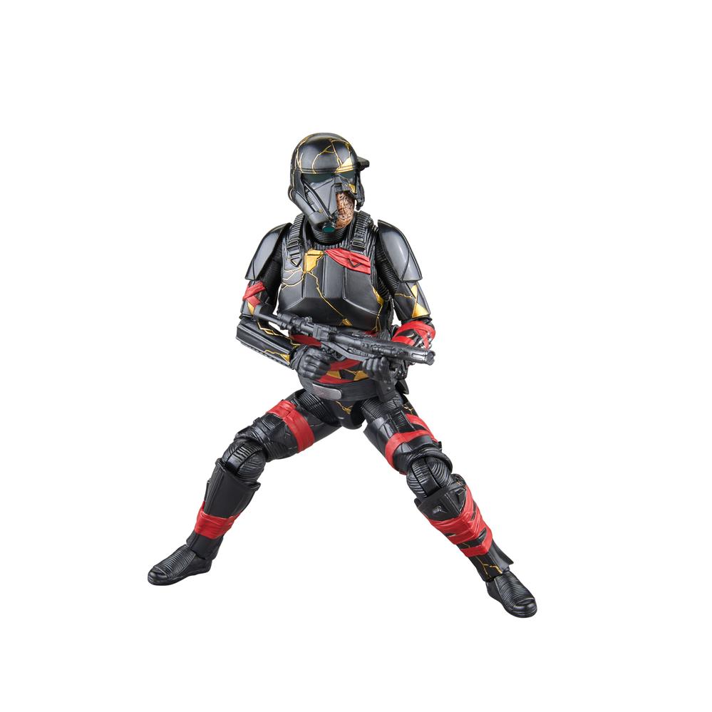 Figura hasbro star wars the black series ahsoka night trooper
