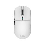 Mouse ratón Coolbox w03 ultraligero blanco 10000 dpi gaming inalámbrico rf+bt