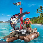 Playmobil - bote pirata con tesoro