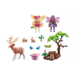 Playmobil · starter pack hadas con animales del bosque