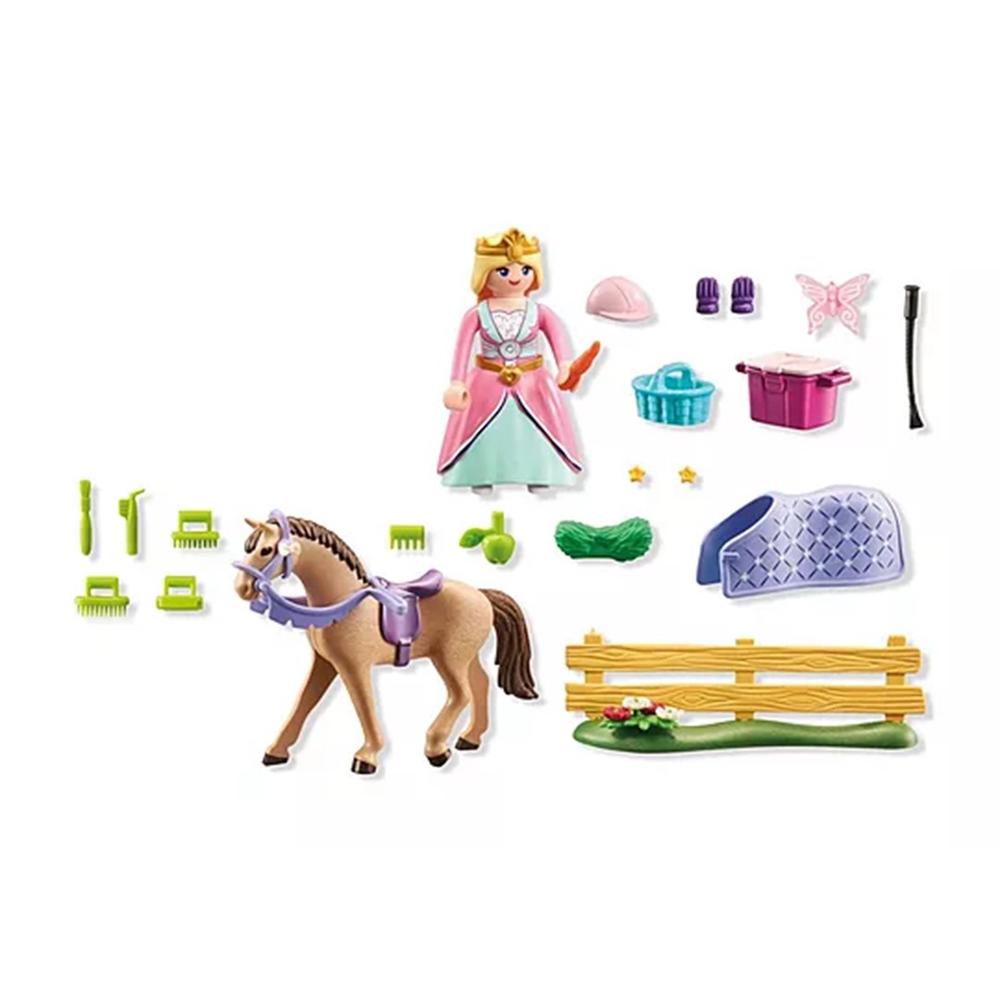 Playmobil · starter pack princesa con caballo