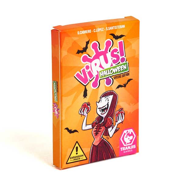 Expansión juego de mesa virus · halloween