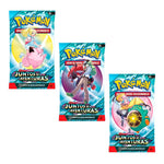 Pokemon tcg escarlata y púrpura juntos de aventuras booster