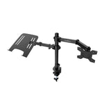 Soporte monitor hasta 32 pulgadas y portátil hasta 17 pulgadas coolbox abrazadera articulado