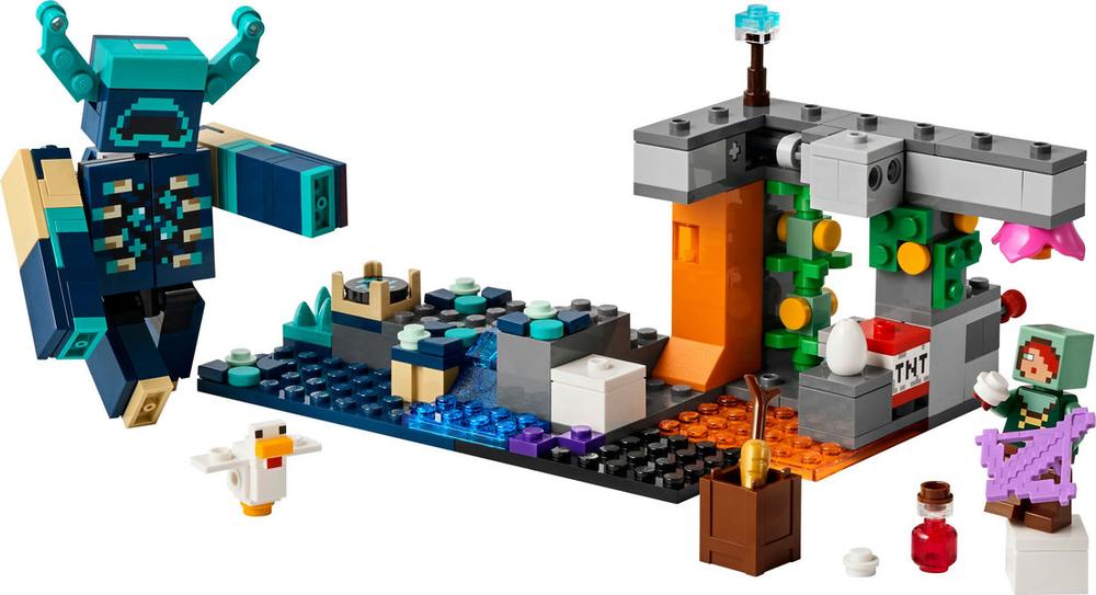 Lego minecraft el encuentro con el custodio