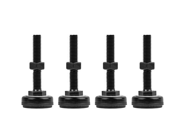Pie Lanberg m10 para armario rack 4 unidades