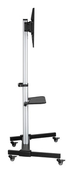 Soporte suelo con ruedas ewent vesa hasta 86 pulgadas 600x400mm max 50kg