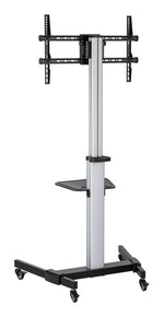 Soporte suelo con ruedas ewent vesa hasta 86 pulgadas 600x400mm max 50kg