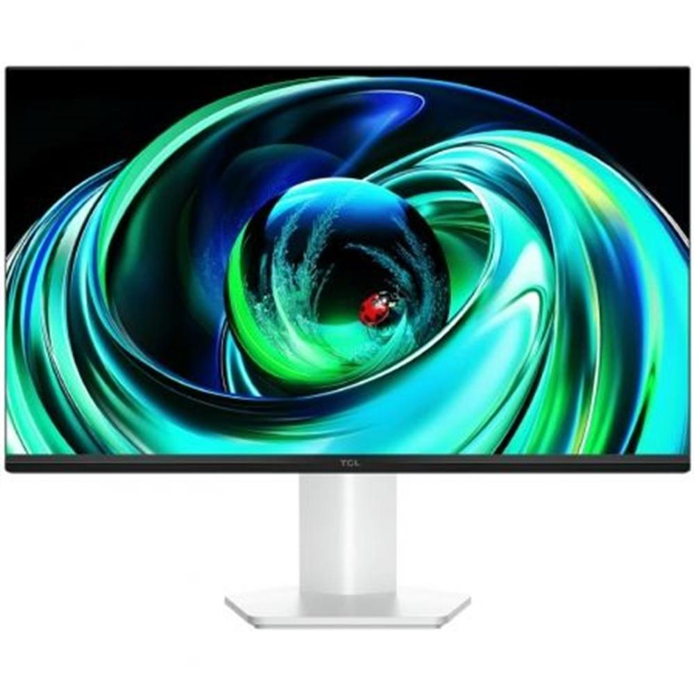 Monitor miniled gaming TCL 24.5 pulgadas 25g54 ips -  fhd -  hdmi -  vga -  144hz -  5ms -  blanco