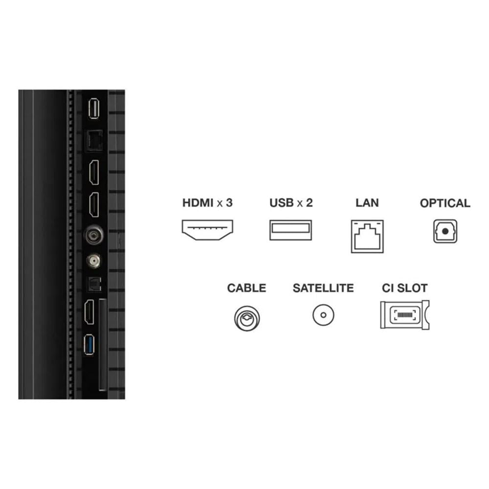 Tv tcl 75 pulgadas qled 4k uhd -  75p7k -  google tv